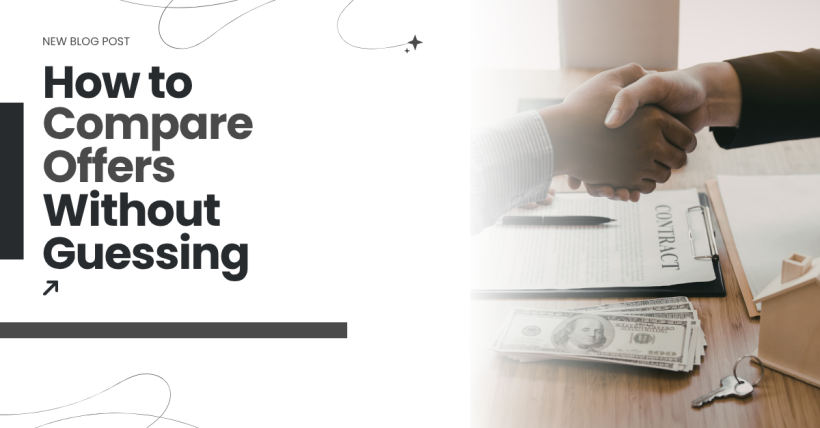 How to Compare Offers Without Guessing 